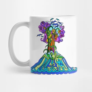 Tropical Island Paradise Mug